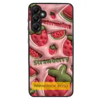 Чехол накладка Prisma Fluffie Xiaomi Redmi 13C/Poco C65 Арбуз