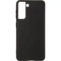 Чехол накладка Soft Touch Samsung G990 (S21 FE) Черная