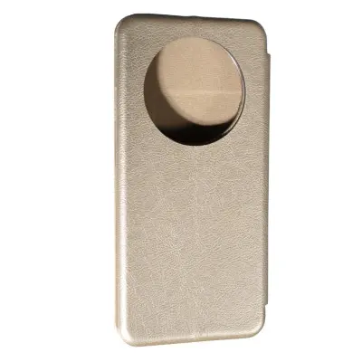 Чехол-книжка 360 New OPPO Reno 12F Золотая