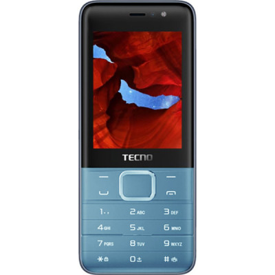 Мобільний телефон Tecno T474 Double Sim Blue, блакитний