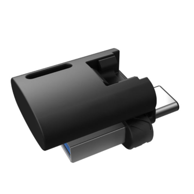 Флеш пам'ять USB 32Gb Team M211 USB 3.2+OTG type-C  Black, Чорний