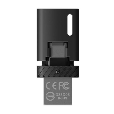 Флеш память USB 32Gb Team M211 USB 3.2+OTG type-C   Black, Черный