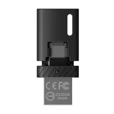 Флеш память USB 32Gb Team M211 USB 3.2+OTG type-C   Black, Черный