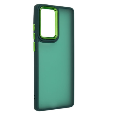 Чохол накладка Armorstandart Frame Motorola G85 5G Темно-зелена