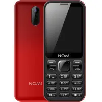 Мобільний телефон Nomi i284 Red, червоний Мобільний телефон Nomi i284 Red, червоний