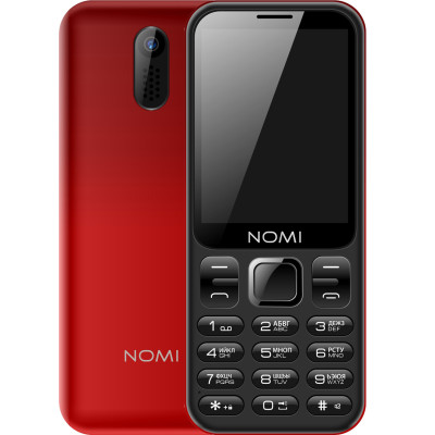 Мобільний телефон Nomi i284 Red, червоний