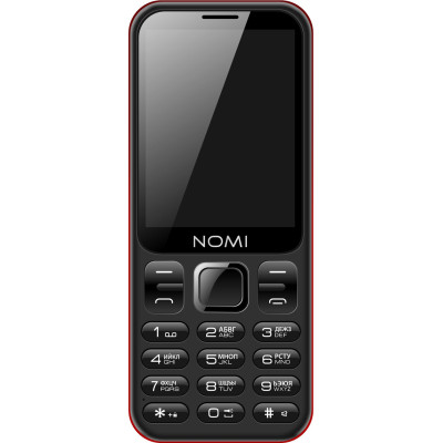 Мобильный телефон Nomi i284 Red, красный