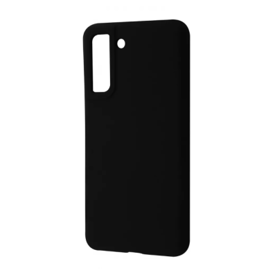 Чехол накладка Wave Full Samsung G990 S21 FE  Черная