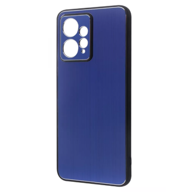 Накладка Wave Metal Xiaomi 12T/ 12T Pro Синяя