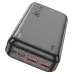Универсальная мобильная батарея Повербанк Hoco J101A PD+QC 3.0 22.5W 20000mAh Чёрный