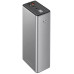 Універсальна мобільна батарея Повербанк Proove Metalskin 30000mAh 65W Сірий