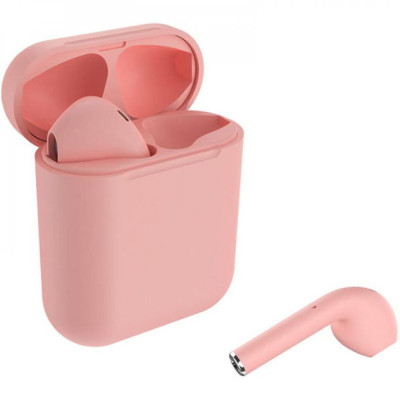 Bluetooth-навушники гарнітура Celebrat TWS-W10 Pink, рожевий