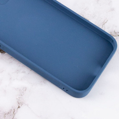 Чехол накладка Full Frosted iPhone 13 mini Синяя