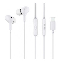 Проводные вакуумные наушники Celebrat D13 Type-C White, белый Проводные вакуумные наушники Celebrat D13 Type-C White, белый