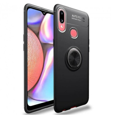 Чехол накладка Color Ring Samsung A107 (A10s) Черная