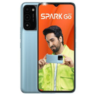Смартфон Tecno Spark Go 2022 (KG5m) 2/32GB NFC Ice Silver, Серебристый Смартфон Tecno Spark Go 2022 (KG5m) 2/32GB NFC Ice Silver, Серебристый