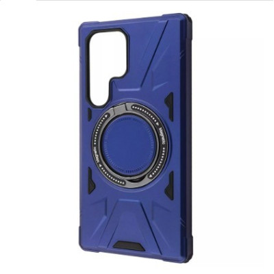 Накладка WAVE Iron Grip MagSafe Samsung S938 (S25 Ultra) Синя