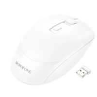 Беспроводная мышь BT Borofone BG7 White, Белая