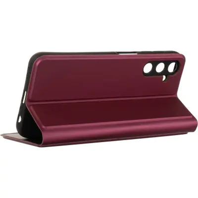 Чохол-книжка Gelius Shell Case Samsung A245 (A24) Червона/ Wine Red Чохол-книжка Gelius Shell Case Samsung A245 (A24) Червона/ Wine Red