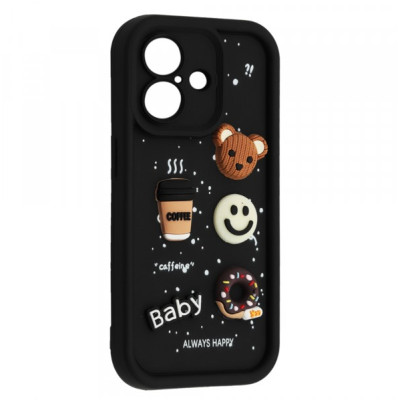 Чохол накладка Pretty Things iPhone 16 Чорна