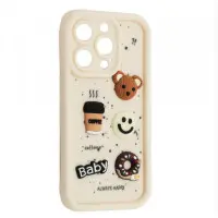 Чохол накладка Pretty Things iPhone 16 Pro Max Біла
