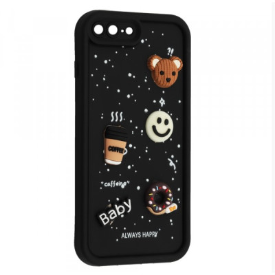 Чохол накладка Pretty Things iPhone 7+ Чорна