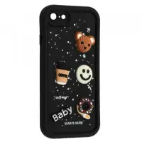 Чохол накладка Pretty Things iPhone 7 Чорна