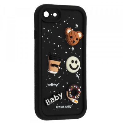 Чохол накладка Pretty Things iPhone 7 Чорна