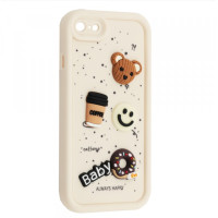 Чохол накладка Pretty Things iPhone 7 Біла