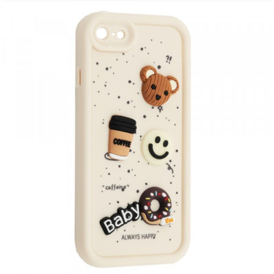 Чохол накладка Pretty Things iPhone 7 Біла