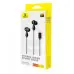Проводные наушники гарнитура Baseus Encok CZ20 Type-C Black, чорні