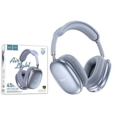 Беспроводные полноразмерные наушники Hoco W35 Air Blue Stereo Bluetooth Headphones, синие