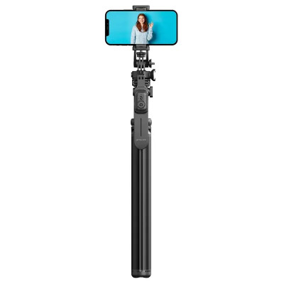 Трипод, штатив Proove Elevate X Selfie Stick (2055 mm) Black, Черный