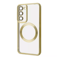 Чохол накладка Wave Metal MagSafe Samsung G990 S21 FE Золота Чохол накладка Wave Metal MagSafe Samsung G990 S21 FE Золота