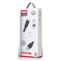 Кабель дата короткий XO NB247 Lightning 0.25м