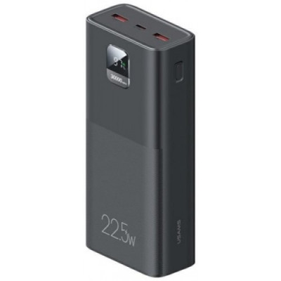 Універсальна мобільна батарея Повербанк Usams PB68 22.5 W 30000mAh Чорний