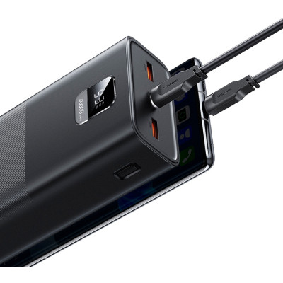 Универсальная мобильная батарея Повербанк Usams PB68 22.5 W 30000mAh Чёрный