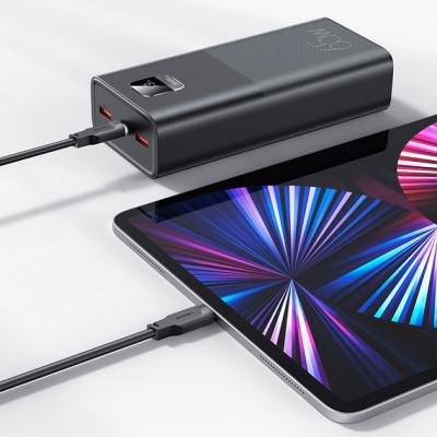 Универсальная мобильная батарея Повербанк Usams PB68 22.5 W 30000mAh Чёрный