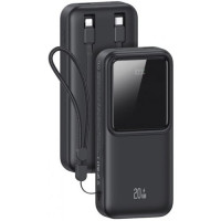 Универсальная мобильная батарея Повербанк US-CD212 20W 20000mAh Чёрный Универсальная мобильная батарея Повербанк US-CD212 20W 20000mAh Чёрный