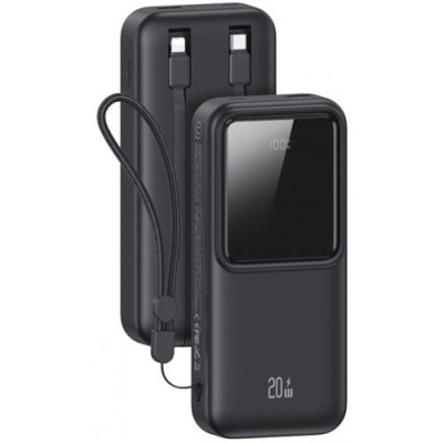 Універсальна мобільна батарея Повербанк US-CD212 20W 20000mAh  Чорний