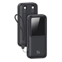 Універсальна мобільна батарея Повербанк US-CD213 20W 30000mAh  Чорний