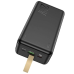 Універсальна мобільна батарея Повербанк Hoco J87B PD+QC 3.0 20W 30000mAh Чорний