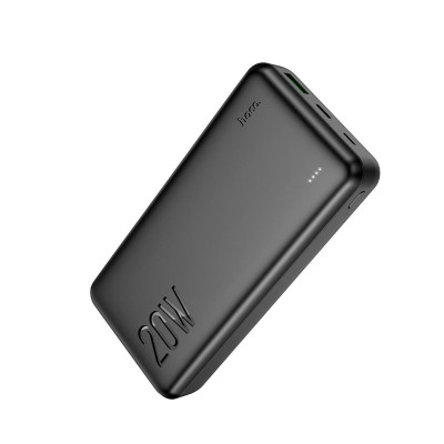 Універсальна мобільна батарея Повербанк Hoco J87A PD+QC 3.0 20W 20000mAh Чорний