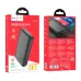 Универсальная мобильная батарея Повербанк Hoco J87A PD+QC 3.0 20W 20000mAh Чёрный