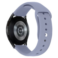 Ремешок Amazfit Bip Универсальный 20мм Силикон Серый /Lavander Gray