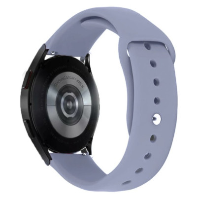 Ремінець Amazfit Bip Універсальний 20мм Силікон Сірий /Lavander Gray