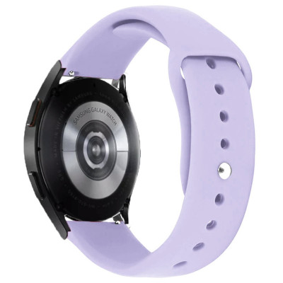 Ремінець Amazfit Bip Універсальний 20мм Силікон Бузок Light Elegant Purple