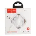 Провідні навушники вкладиші-гарнітура Hoco M1 Max Type-C Crystal, білий