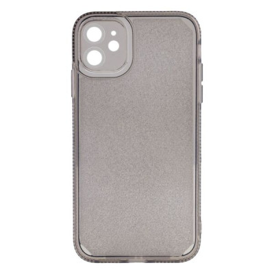 Чехол накладка Frame Clear Shine iPhone 11 Серая