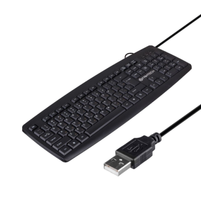 Клавіатура + миша USB Fantech KM100 Black, Чорна